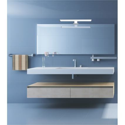 Top Light - LED-spegelbelysning för badrum TEXAS XL LED/10W/230V 3000/4000/6500K IP44 60 cm mattkrom