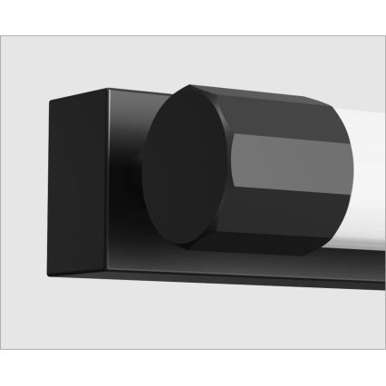 Top Light - LED-belysning för badrumsspegel TURIA LED/8W/230V 3000/4000/6500K IP44 40 cm svart