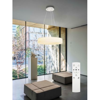 Top Light - HALO dimbar LED-pendellampa på kabel LED/40W/230V 3000-6500K Ø 44 cm + fjärrkontroll