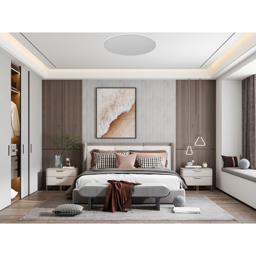 Top Light - LED Dimbar taklampa REVIT LED/50W/230V 3000-6500K + fjärrkontroll