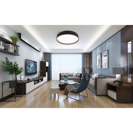 Top Light - LED Dimbar taklampa DEKOR LED/51W/230V diameter 50 cm 3000-6500K + fjärrkontroll