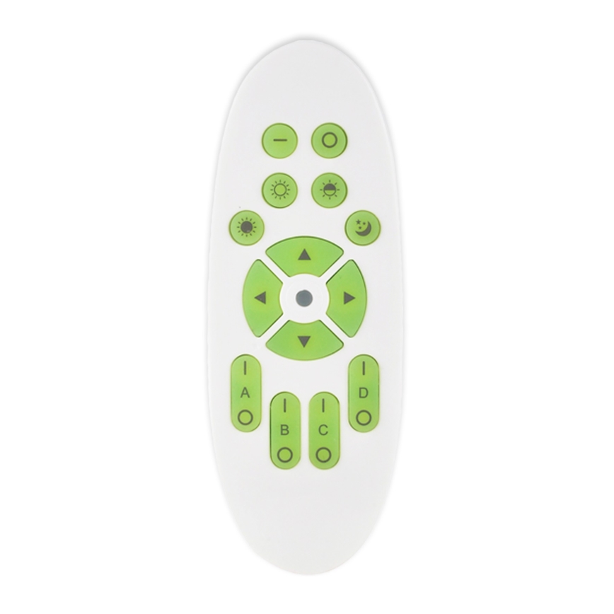 Top Light - LED Dimbar taklampa NORMAN LED/51W/230V diameter 39 cm svart + fjärrkontroll