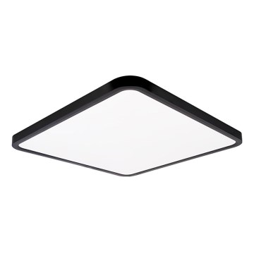 Top Light - LED Dimbar taklampa REVIT LED/50W/230V 3000-6500K 50x50 cm svart + fjärrkontroll
