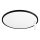 Top Light - LED Dimbar taklampa REVIT LED/70W/230V 3000-6500K diameter 75 cm svart + fjärrkontroll