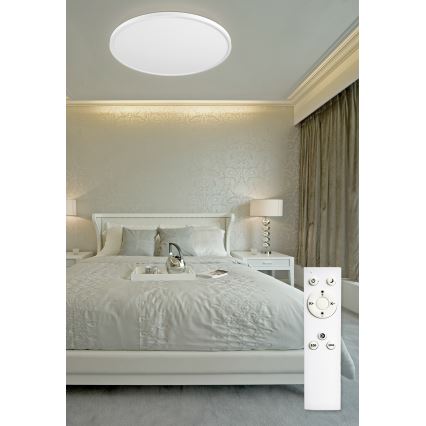 Top Light - LED Dimbar taklampa REVIT LED/70W/230V 3000-6500K diameter 75 cm vit + fjärrkontroll