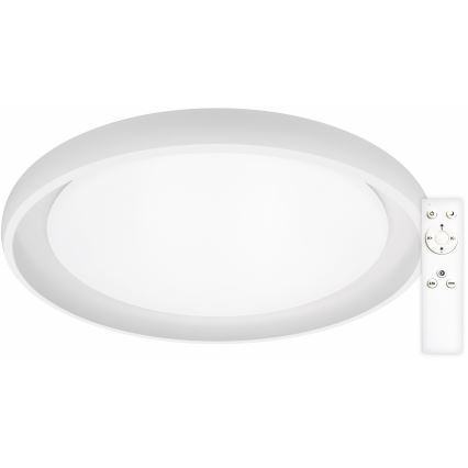 Top Light - LED Dimbar taklampa SALERNO LED/60W/230V 3000-6500K diameter 60 cm vit + fjärrkontroll