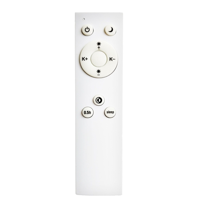 Top Light - LED ljusreglerad ljuskrona på textilsladd STONE LED/51W/230V 3000-6500K + fjärrkontroll