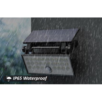 Top Light - LED Solcell vägg strålkastare med sensor HELEON PRO LED/8W/3,7V IP65 4000K 2600 mAh