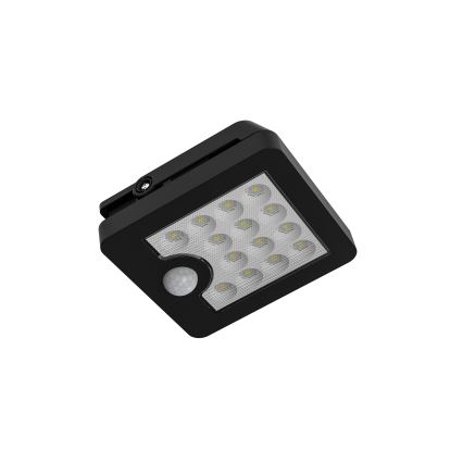 Top Light - LED Solcell vägg strålkastare med sensor HELEON S LED/5W/3,7V IP65 4000K 1800 mAh