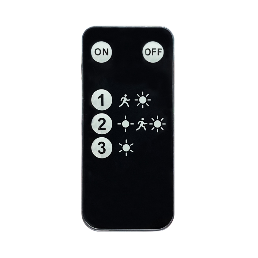 Top Light - LED Solcell vägg strålkastare med sensor HELEON VARIO LED/8W/3,7V IP65 4000K 2200 mAh + fjärrkontroll