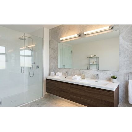Top Light - LED Spegelbelysning för badrum TURIA LED/8W/230V 3000/4000/6500K IP44 40 cm blank krom