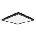 Top Light - LED taklampa för badrum ONYX LED/10W/230V IP44 3000/4000/6500K 28x28 cm svart