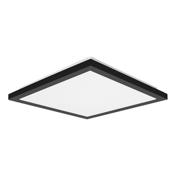Top Light - LED taklampa för badrum ONYX LED/10W/230V IP44 3000/4000/6500K 28x28 cm svart