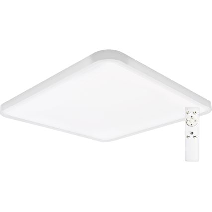 Top Light - LED Dimbar taklampa REVIT LED/50W/230V 3000-6500K 50x50 cm vit + fjärrkontroll