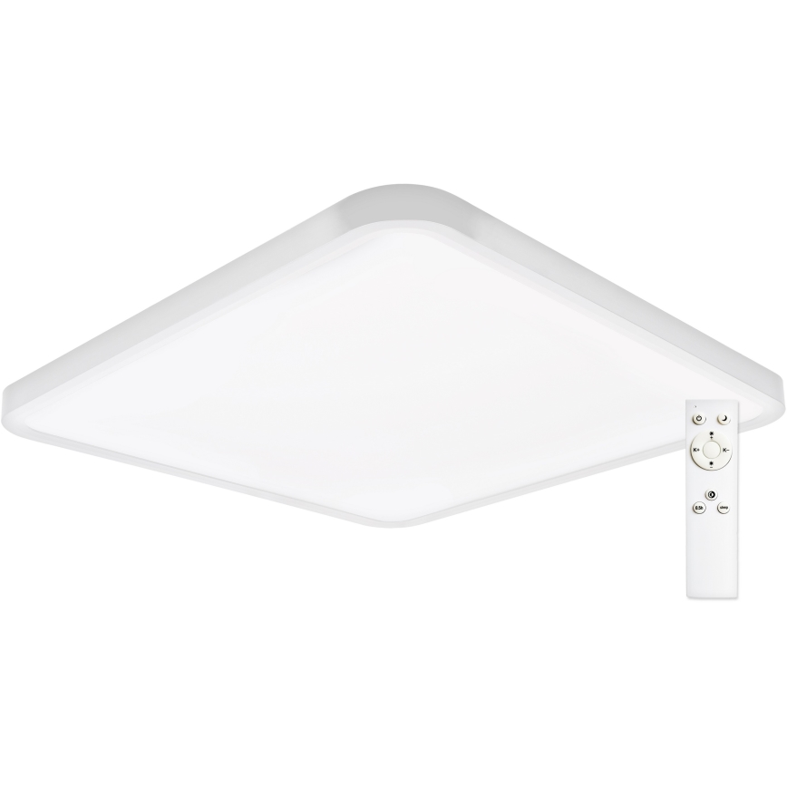 Top Light - LED Dimbar taklampa REVIT LED/50W/230V 3000-6500K 50x50 cm vit + fjärrkontroll