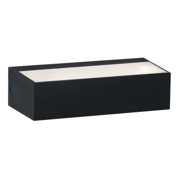 Top Light - LED utomhusvägglampa IMOLA LED/10W/230V 3000/4000/6000K IP54 17 cm svart