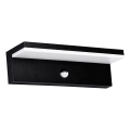 Top Light - LED utomhusvägglampa med rörelsesensor ELON XL LED/16W/230V 3000/4000/6000K IP54 svart