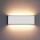 Top Light - LED vägglampa för utomhusbruk OBLIGO LED/12W/230V IP65 vit