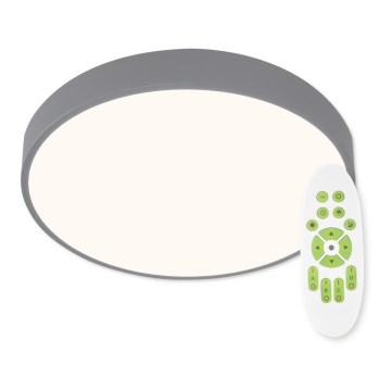 Top Light Metal 40S RC - LED dimbar taklampa LED/51W/230V grå + fjärrkontroll