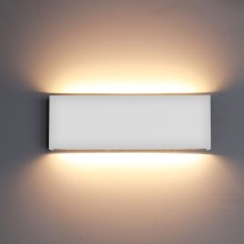 Top Light - Utomhus LED vägglampa  LED/12W/230V IP65 svart 