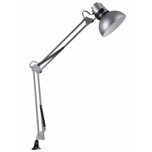 Top ljus - Bordslampa HANDY 1xE27/60W/230V silver