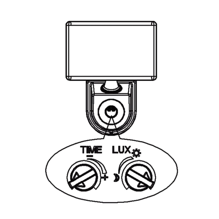 Top ljus MarBELLa C PIR - LED Strålkastare med sensor MARBELLA LED/15W/230V IP65