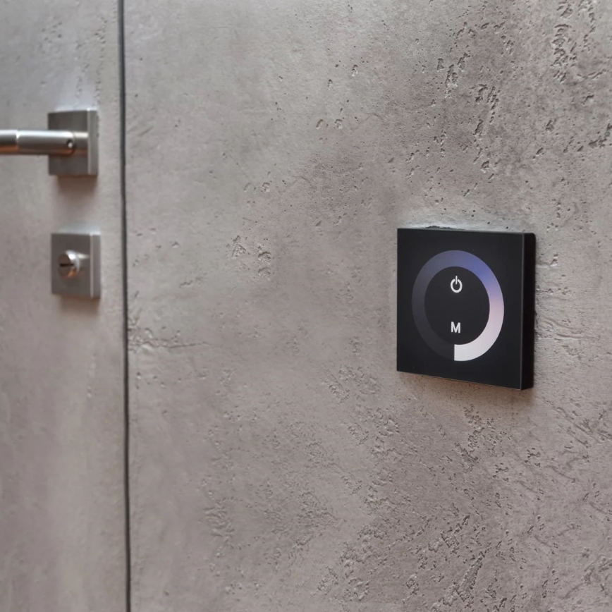 Touch strömbrytare med dimmer för enfärgade LED-remsor 12-24V 4-kanal