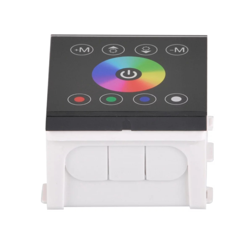 Touch strömbrytare med dimmer för RGBW LED remsor 12-24V 4-kanal