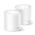 TP-Link - 2-pack Wi‑Fi 6 mesh-system för hela hemmet