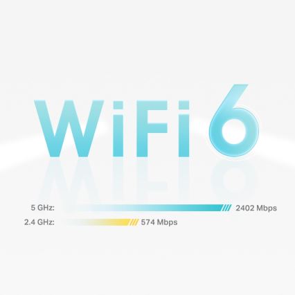 TP-Link – 3-pack Deco X50 Wi‑Fi 6-meshsystem för hela hemmet