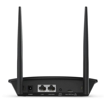 TP-Link - 4G LTE-router 300 Mbps Wireless N TL-MR100 Wi-Fi
