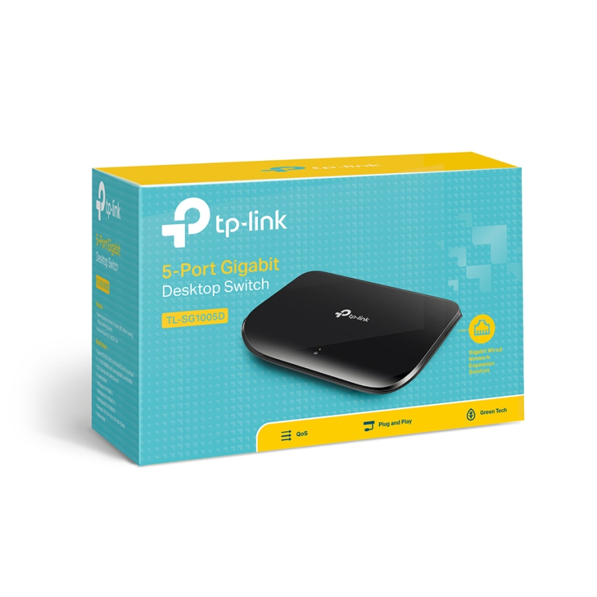TP-Link - 5-portars gigabit-skrivbordsswitch