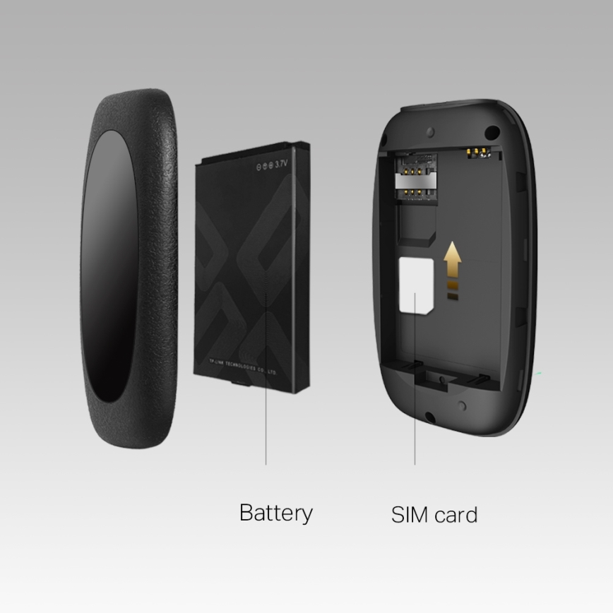 TP-Link - Mobilt Wi-Fi 4G LTE M7000