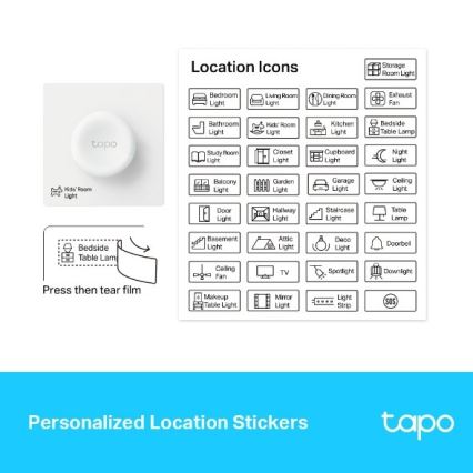TP-Link - Smart beröringsdimmer 1xCR2032 Wi-Fi