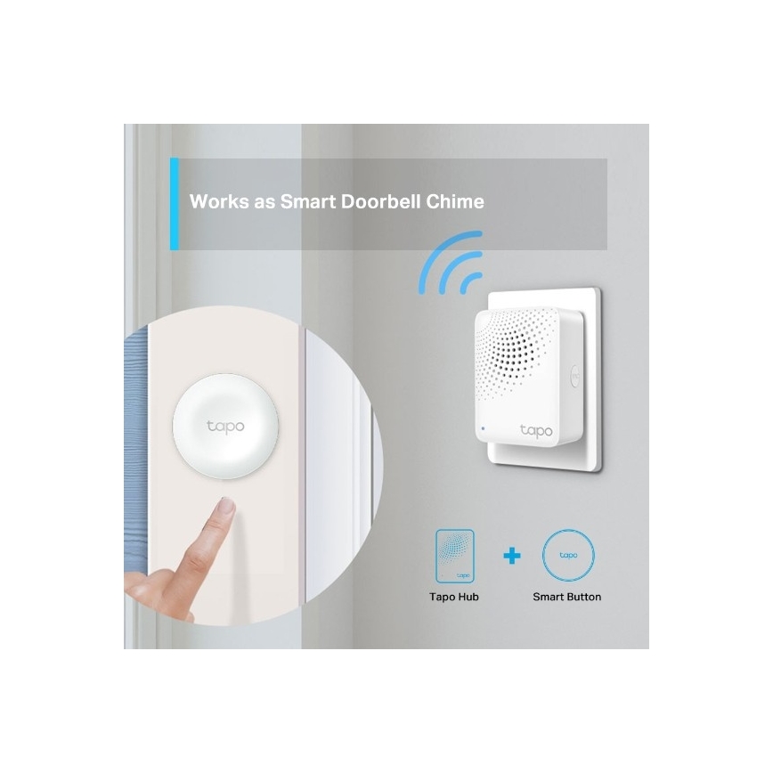 TP-Link - Smart Hub MATTER Wi-Fi Tapo H100