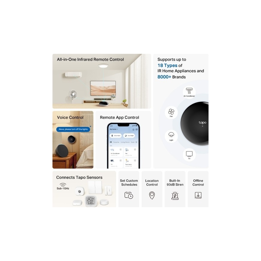TP-Link - Smart infraröd hub MATTER Wi-Fi