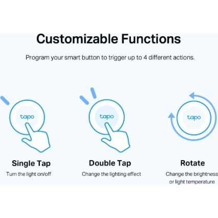 TP-Link - Smart knapp 1xCR2032