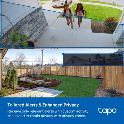 TP-Link - Smart solcellskamera 5200 mAh 5V IP65