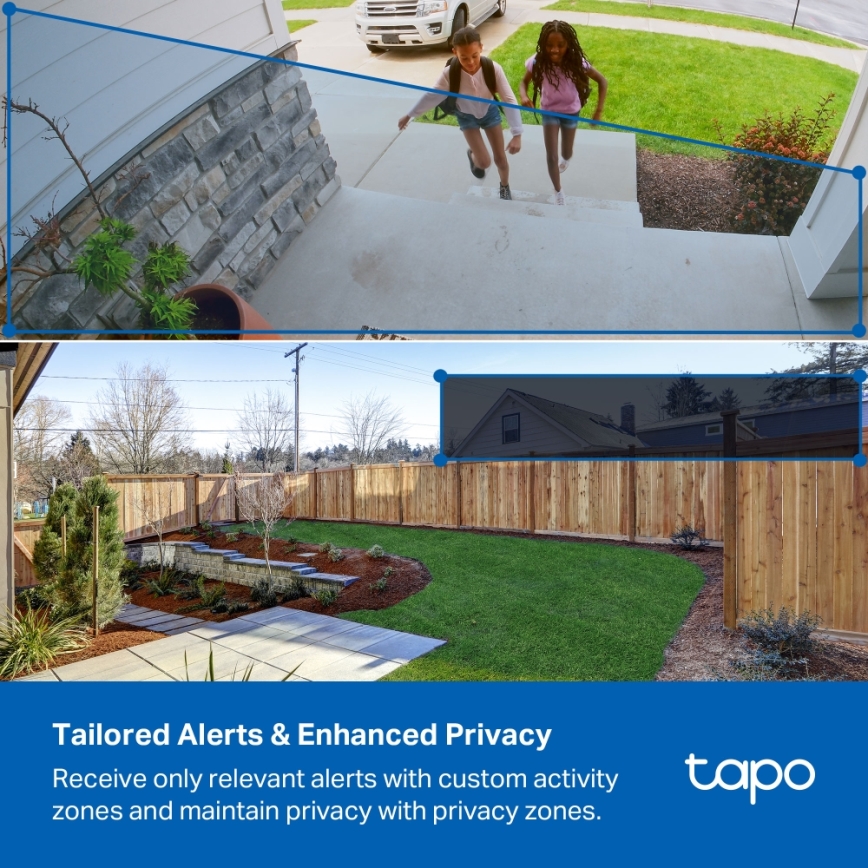 TP-Link - Smart solcellskamera 5200 mAh 5V IP65