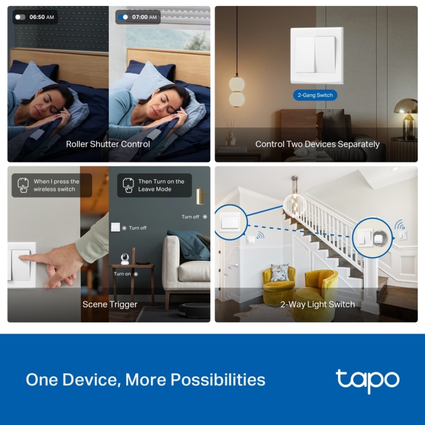 TP-Link - Smart strömbrytarmodul MATTER