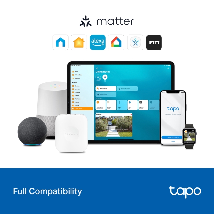 TP-Link - Smart strömbrytarmodul MATTER