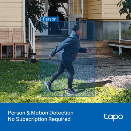 TP-Link - Smart utomhuskamera 3 MP 5 V Wi-Fi