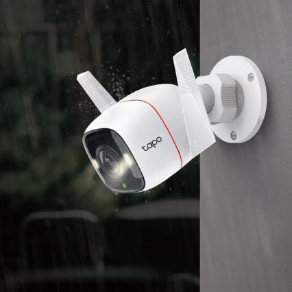 TP-Link - Smart utomhuskamera med sensor, IP66, Wi‑Fi