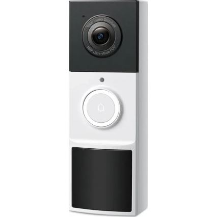 TP-Link - Smart videodörrklocka 2K 6400 mAh IP65 Wi-Fi Tuya