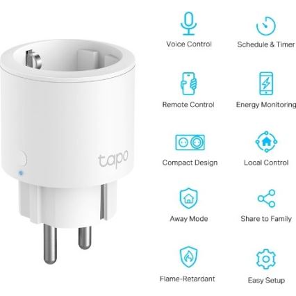 TP-Link - Smart Wi-Fi-uttag F 3680W