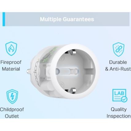 TP-Link - Smart Wi-Fi-uttag F 3680W