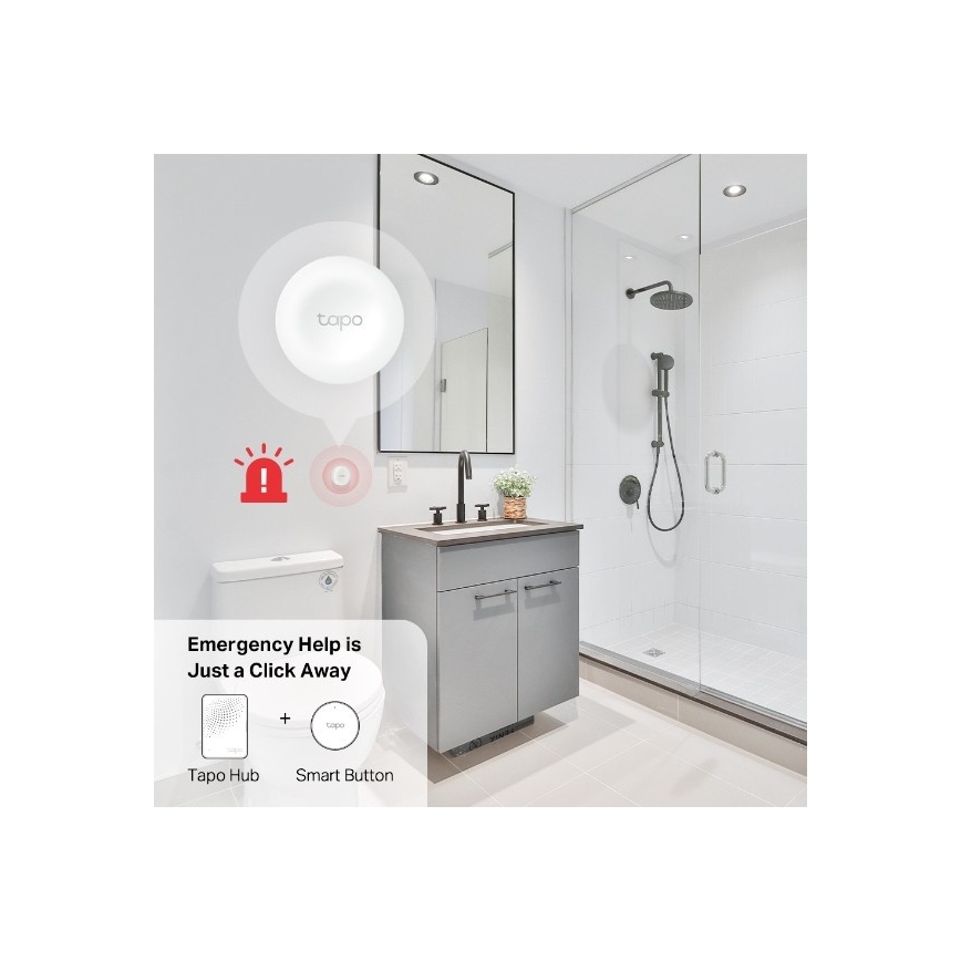 TP-Link - Smartknapp 1xCR2032 Wi-Fi