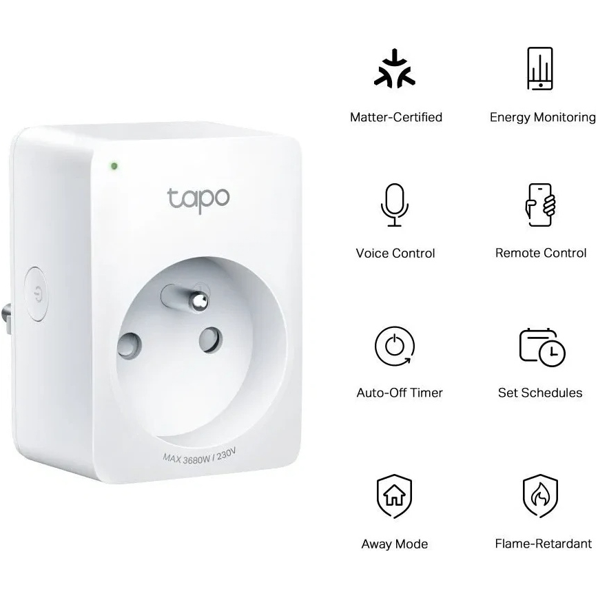 TP-Link - Smartuttag E MATTER 3690W Wi-Fi