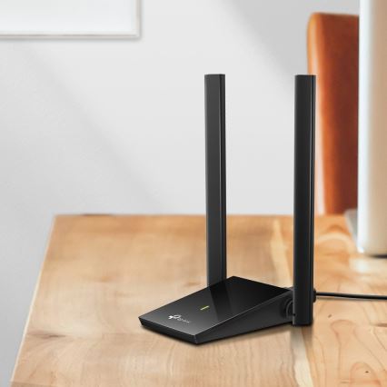 TP-Link - Trådlös USB-nätverksadapter med högvinstantenner Archer T4U Plus Wi-Fi