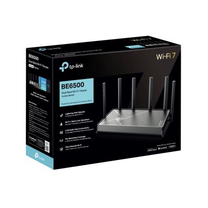 TP-Link - Tvåbands Wi-Fi 7 router Archer BE400